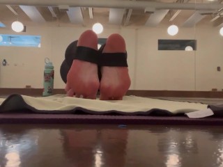 Yoga Teacher Catches You Eye Fucking Her Feet in Class! (1080p HD PREVIEW)