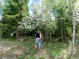 Tied up in a blooming apple tree - RosenlundX - 4K