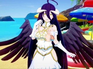 【エロゲーコイカツ！】オーバーロード アルベド 3DCG巨乳アニメ動画[Hentai Game Koikatsu! OVERLORD Albedo]