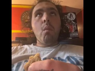 EATING A COOKIE