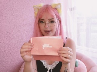 PINK PUNCH VIBRATOR REVIEW - Full vid on onlyfans feyafern