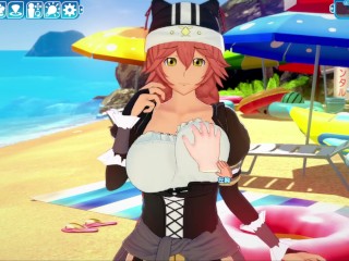 【エロゲーコイカツ！】オーバーロード ルプスレギナ3DCG巨乳アニメ動画[Hentai Game Koikatsu! OVERLORD Lupusregina Epsilon]