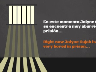 Jolyne Cujoh esta muy caliente, se masturba en prisión y es pillada por los guardias - TRAILER