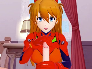 Evangelion Asuka wants KINKY SEX Hentai POV