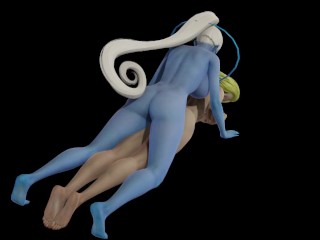 C18 is fucked for Vados futa femdom hard universe