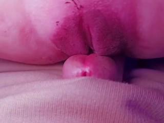 Neko girl Close up Play with Vagina Toy Fuck Content Compilation
