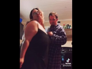 Tic tok big girl dance on husband 