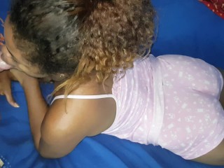 FAZENDO MINHA MAMADA DIARIA BOQUETE DA NOITE