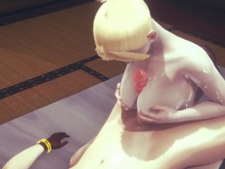 Attack on Titans Hentai - Annie Leonhart Boobjob and fucked