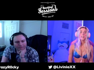 LIVNIA SUCKS AND FUCKS ON ONLYFANS TIKTOK CREATOR (Interview LiviniaXX)