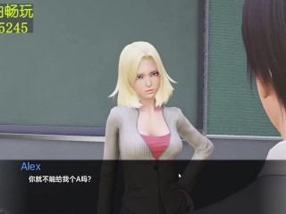 【hentaigame】黄油中文 误入学校女厕所发现学妹自慰，用鸡巴好好的帮助了她~