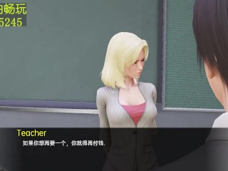 【hentaigame】黄油中文 误入学校女厕所发现学妹自慰，用鸡巴好好的帮助了她~