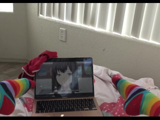 Oh No! Step Dad Caught Me Watching Hentai :(