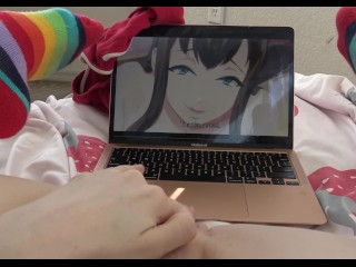 Oh No! Step Dad Caught Me Watching Hentai :(