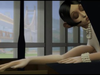 Flapper babe Jazz Gatsby gets fucked on the piano