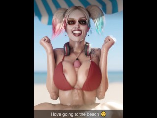 [SOUND] Harley's Deviant Beach Fun (@ShadyLewds _ @_PixieWillow)