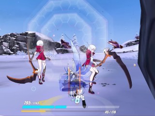 Rita Rossweisse death scenes - Chinese 丽塔 · 洛丝薇瑟 良娜 / Japanese リタ・ロスヴァイセ リョナ - Honkai Impact 3rd