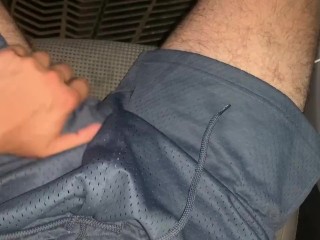 I got too horny while driving had to pull over and jerk my cock