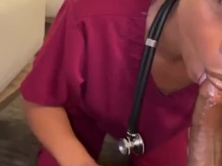 Caramel the legend pornstar turns nurse n fucks patient 