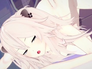 【Vtuber 獅白ぼたん】獅白ぼたんがジャックオーランタンポーズしてるだけLoop4