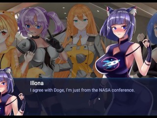 Crypto Girls - SEXCoin [Hentai PornPlay] Ep.1 fucking crypto currency as real girls and shemale