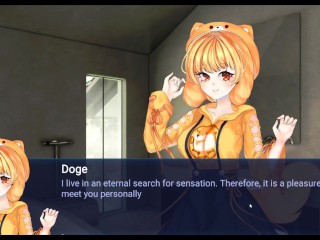 Crypto Girls - SEXCoin [Hentai PornPlay] Ep.1 fucking crypto currency as real girls and shemale