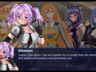 Crypto Girls - SEXCoin [Hentai PornPlay] Ep.1 fucking crypto currency as real girls and shemale