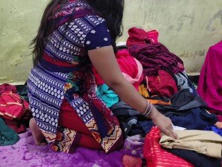 Indian Maid Fucked by Her House Owner - Desi Bhabi Hindi Clear Audio