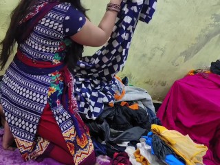 Indian Maid Fucked by Her House Owner - Desi Bhabi Hindi Clear Audio