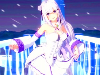 INTENSE SEX WITH EMILIA 😍 RE:ZERO HENTAI