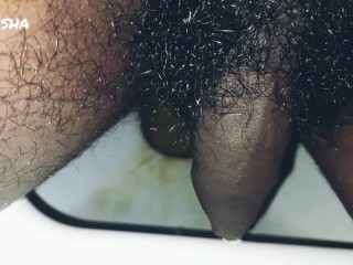 Sri lankan boy pissing in bathroom