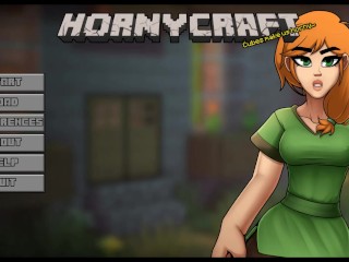 HornyCraft [Hentai game PornPlay ] Ep.1 a sexy gold bikini armor for Alex