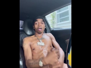 Big Black Dick Busted a Big ass Nut In Car in Public FOLLOW MY IG FOR FREE NUDES  : _Yeahitsrell23