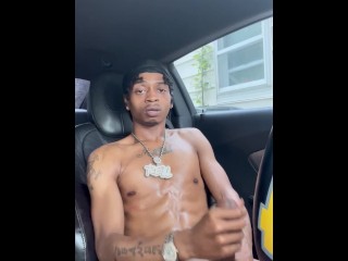 Big Black Dick Busted a Big ass Nut In Car in Public FOLLOW MY IG FOR FREE NUDES  : _Yeahitsrell23