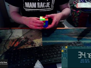 3x3 Rubik's Cube | 25s PB