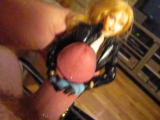 2013 Black Canary Couch Handjob (just the cumshot)