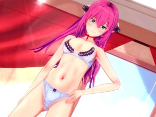 LOVE WITH JULIS-ALEXIA VON RIESSFELD AND HER EROTIC BODY 😍 GAKUSEN TOSHI ASTERISK HENTAI