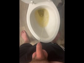 Taking a piss (idk who likes it but here you go)