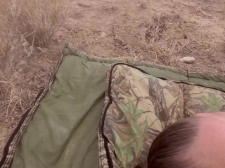 Ginger B Sun Tanning On The  High Desert