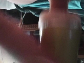 Freaky SiFy Fucking A Pocket Pussy Really Wet