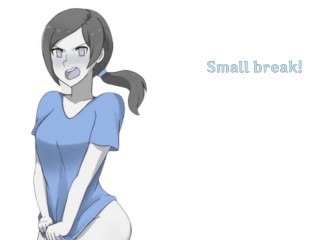 Wii Fit Trainer Hentai JOI BDSM (Femdom/Humiliation Work out Feet/armpit Degradation)