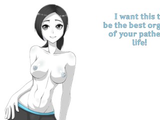 Wii Fit Trainer Hentai JOI BDSM (Femdom/Humiliation Work out Feet/armpit Degradation)