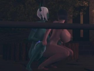 futa demon greenie fucks mavis