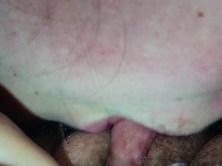 Lover sucking my big FTM cock until I cum in their mouth