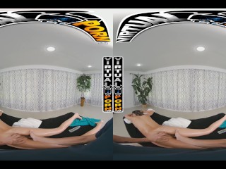 VIRTUAL PORN - Ana Rose Is Laid Out Before You, Butt Naked, And You're About To Give Her A Massage