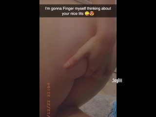 Naughty girls! Sexting my step sister on Snapchat until we want SEX (Add me @real.joyliii)