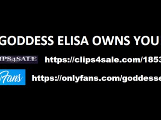 Goddess Elisa - Sorry about your cock (trailer)