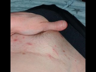 POV fingering my wet pussy after edging for two hours, then I cum loudly with my hand in my panties 