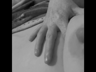 Redhead Milf tits start leaking milk | Cum get Sprayed 