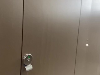 Teen Pinay Intern plays with pussy using bidet in the office restroom